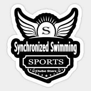 Synchronized swimming Sticker